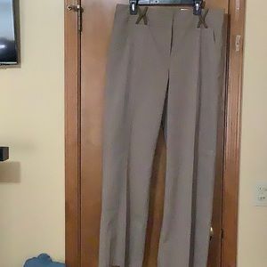 Cato Tan & Blue Strip Pants